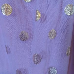 fabkids Dresses - Light Purple Gold Polkadot Dress, FabKids, EUC fabkids Dresses - Light Purple Gold Polkadot Dress, FabKids, EUC